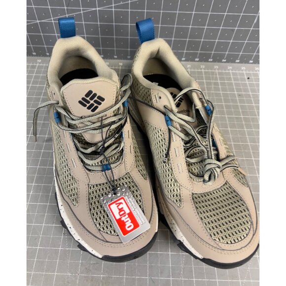 Columbia Hatana Breathe Mens Sneakers Size 9.5 Tan Phoenix Blue New - Picture 2 of 9